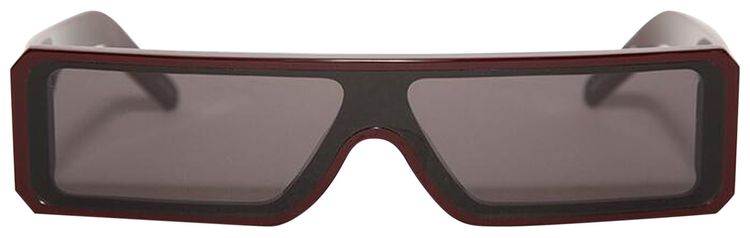 Rick Owens Gethsades Sunglasses MahoganyBlack