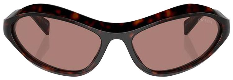 Prada Oval Sunglasses Bone