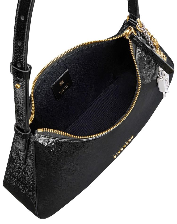 Givenchy Small Lucky Lock Shoulder Bag Black