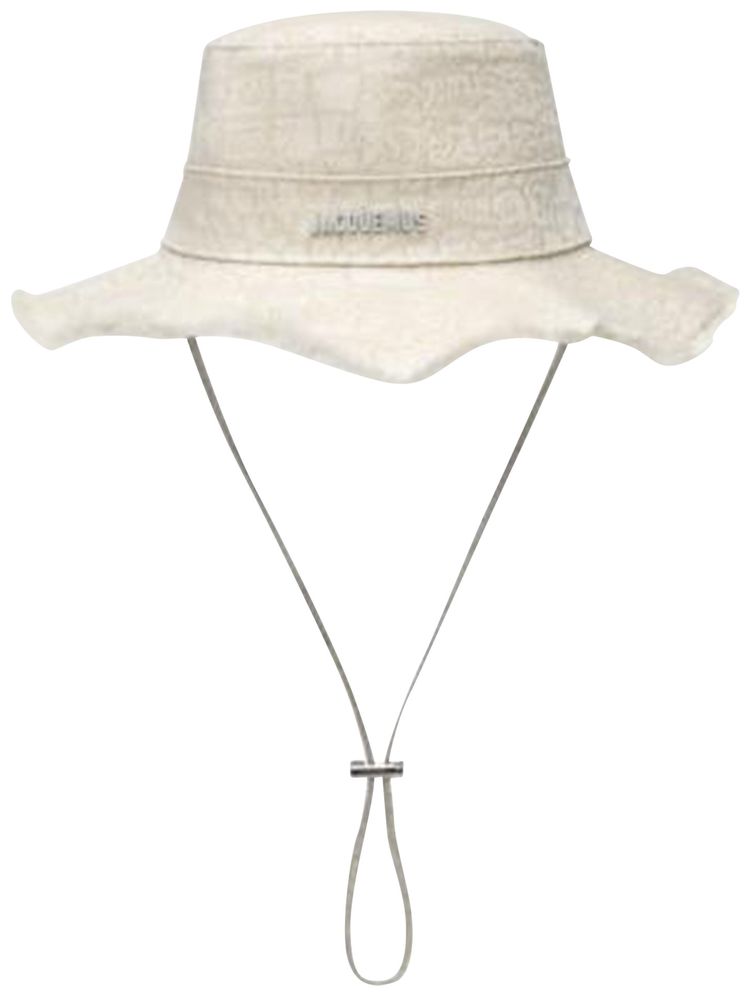 Jacquemus Le Bob Artichaut Croco Beige