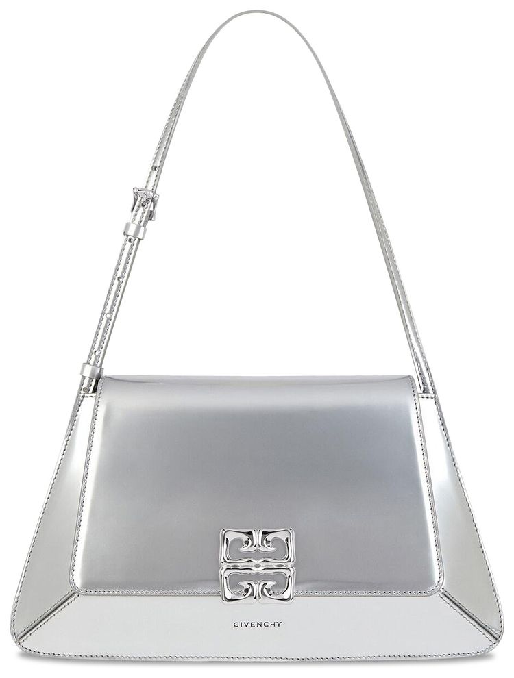 Givenchy 4G Liquid Shoulder Bag Light Silvery