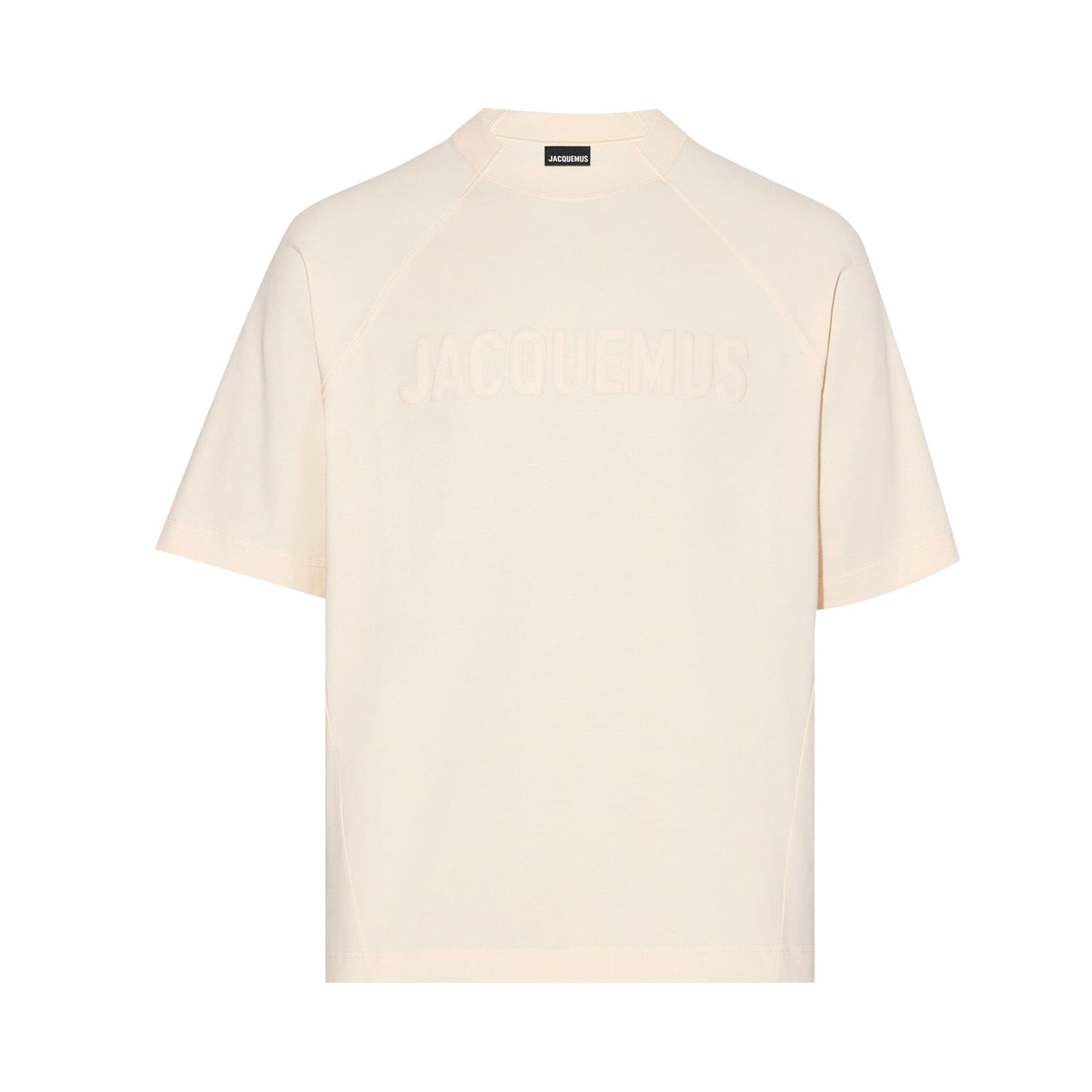 JACQUEMUS｜ (LE TSHIRT TYPO (245JS212 2011 130)) The Typo t-shirt by JACQUEMUS | Official website