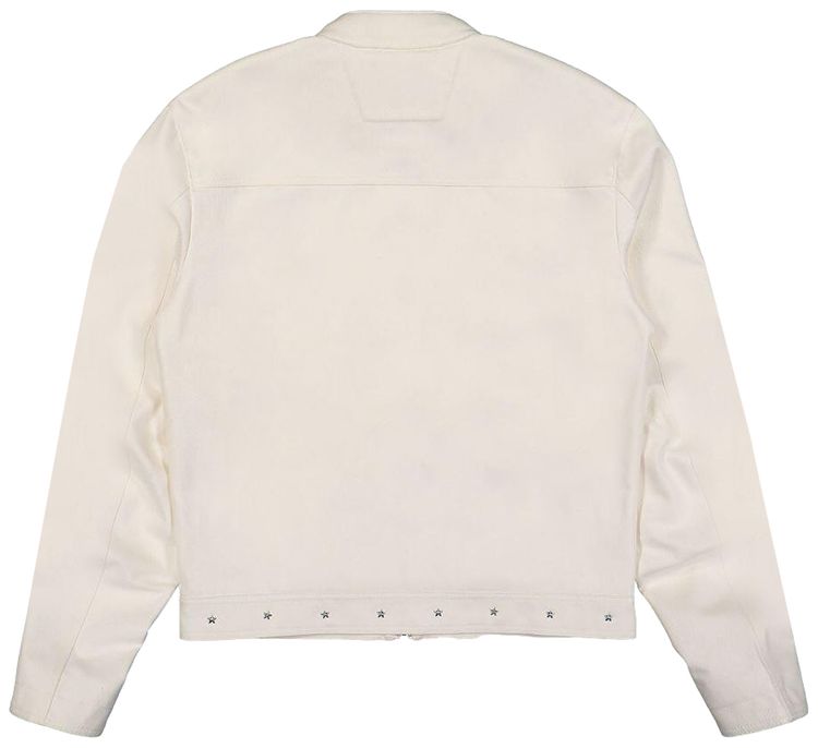 MISBHV Star Slim Jacket White