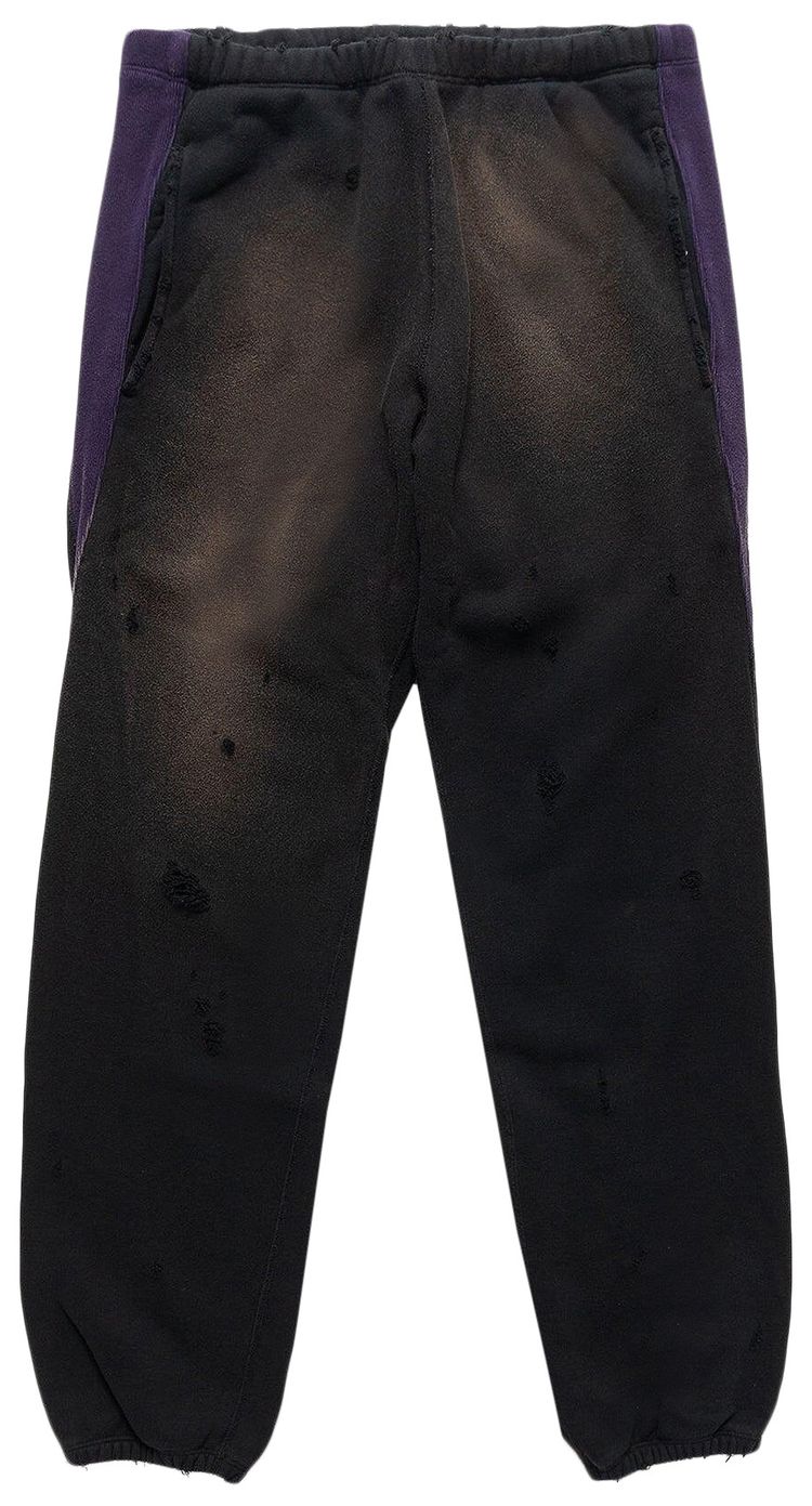 Needles 2 Tone French Terry Sweatpants Black