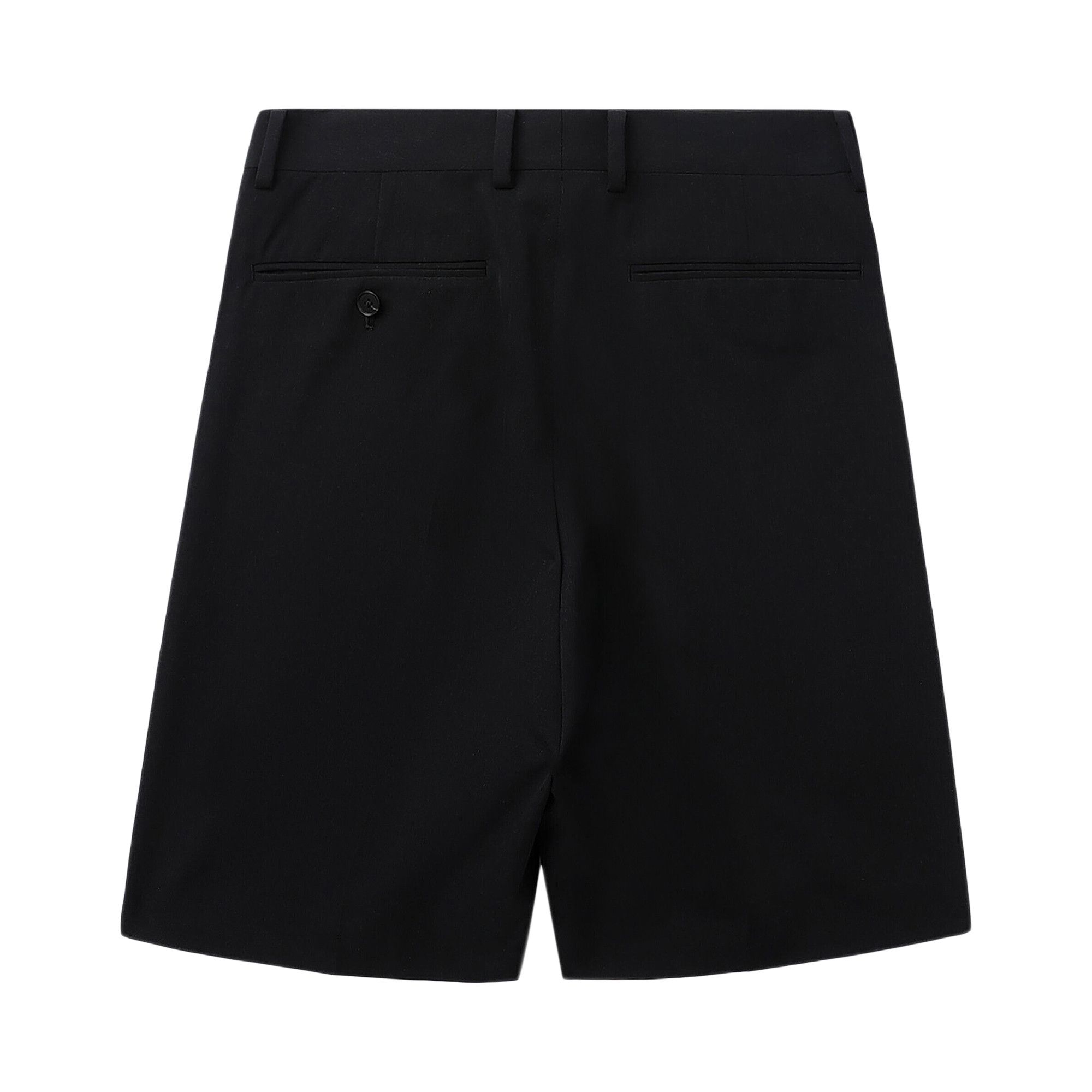 Buy Auralee Light Wool Max Gabardine Shorts 'Black