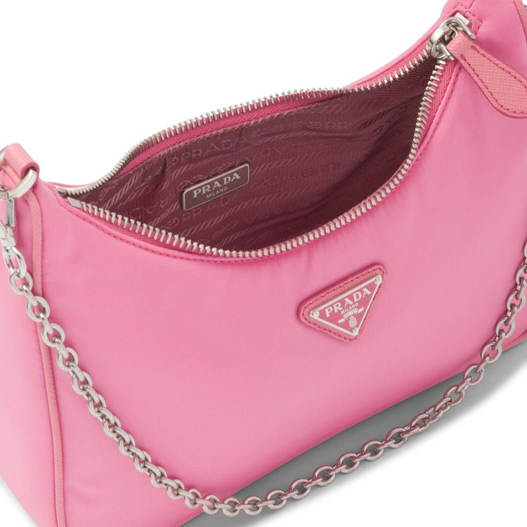 Prada Re Edition 2005 Re Nylon Bag Begonia Pink