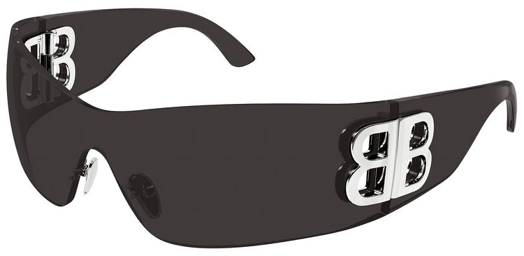 Balenciaga Bossy Mask Sunglasses Grey
