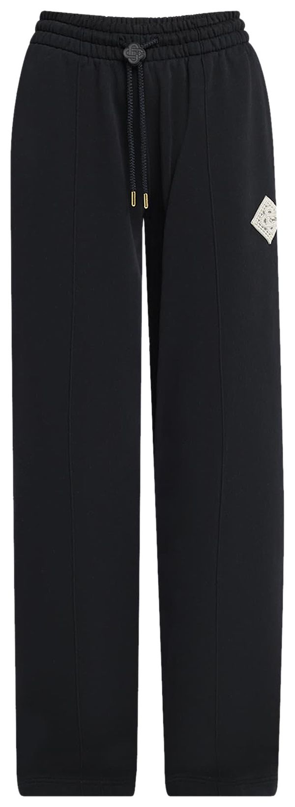Casablanca Sunset Valley Rubber Patch Open Hem Jogger Black