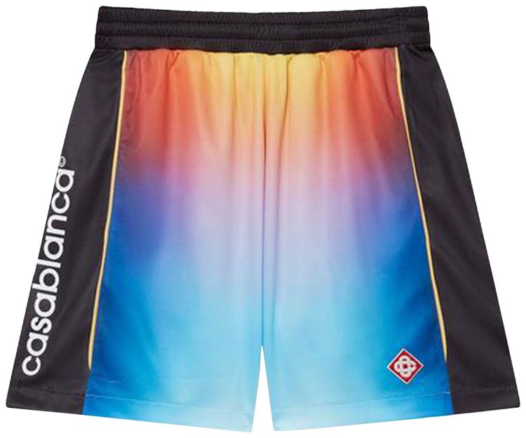 Casablanca Football Shorts Gradient