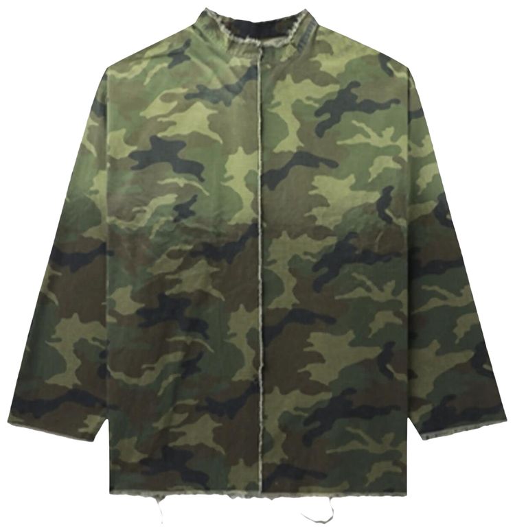 424 Camo Overshirt Kimono Camouflage