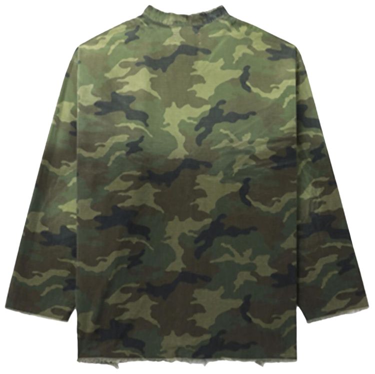 424 Camo Overshirt Kimono Camouflage