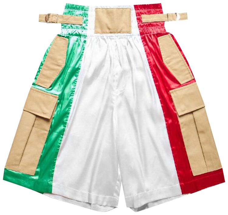 Aris Tatalovich Boxing Cargo Shorts Multicolor