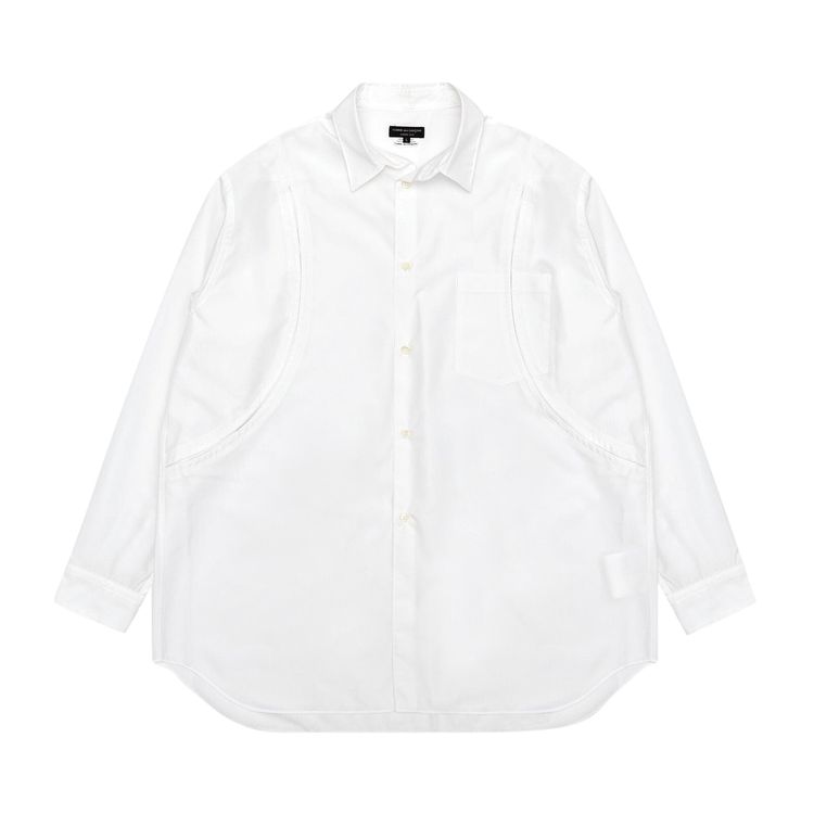 Comme des Garcons Homme Plus Cutout Shirt White
