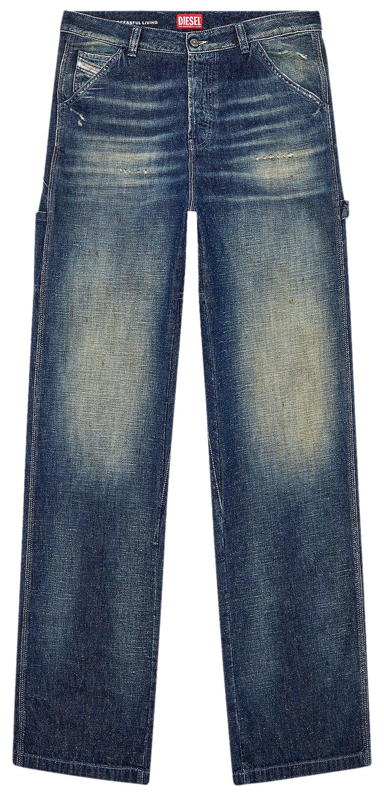 Diesel Loose Fit Jeans Jeans Blue