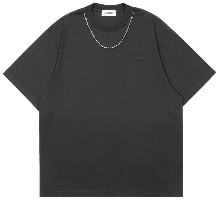 Ambush Ballchain Necklace T Shirt Black