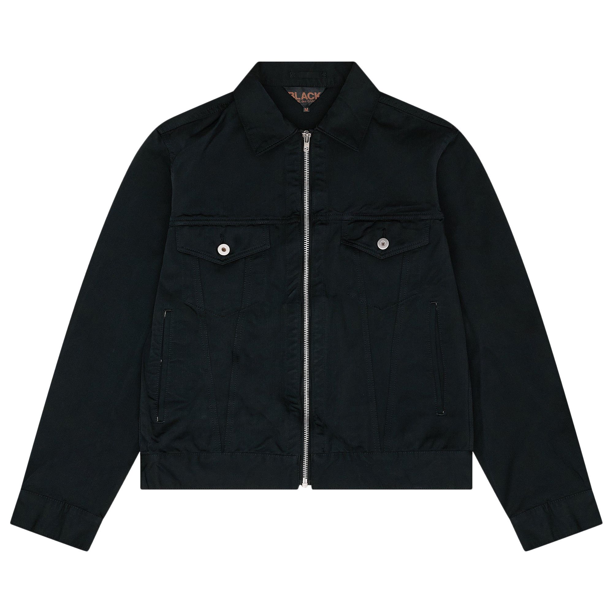 Buy Comme des Garçons Black Trucker Nylon Jacket 'Black' - 1N J006