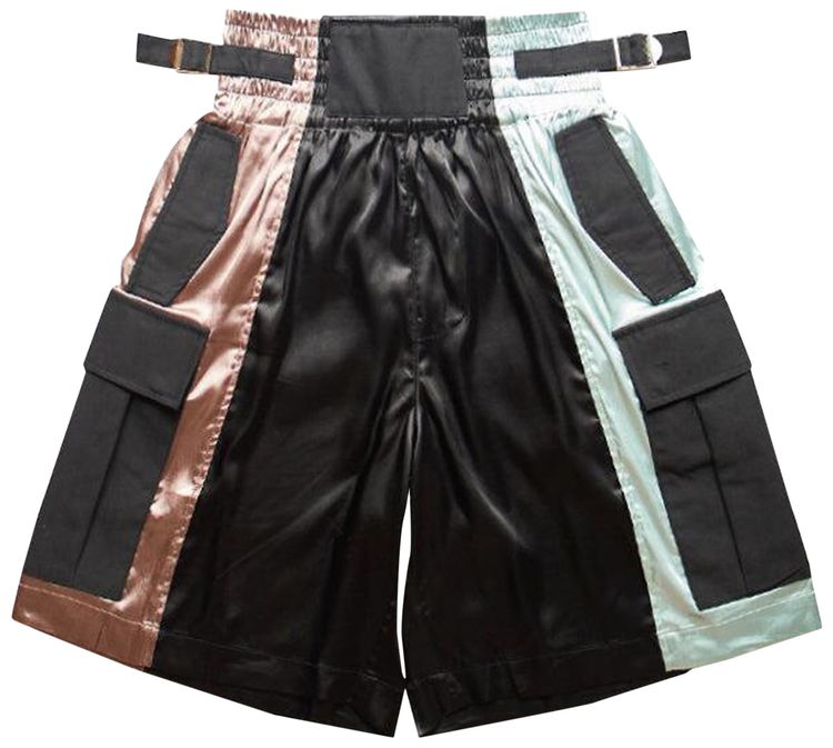 Aris Tatalovich Boxing Cargo Shorts Black