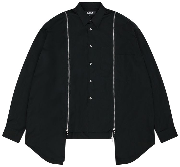 Comme des Garcons Black Long Sleeve Shirt Black