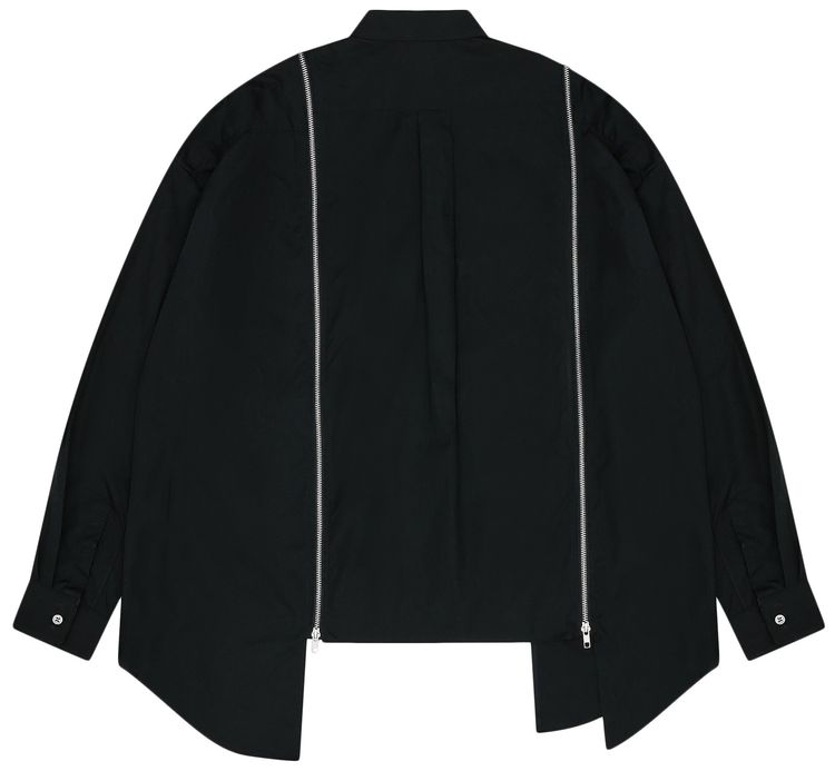 Comme des Garcons Black Long Sleeve Shirt Black