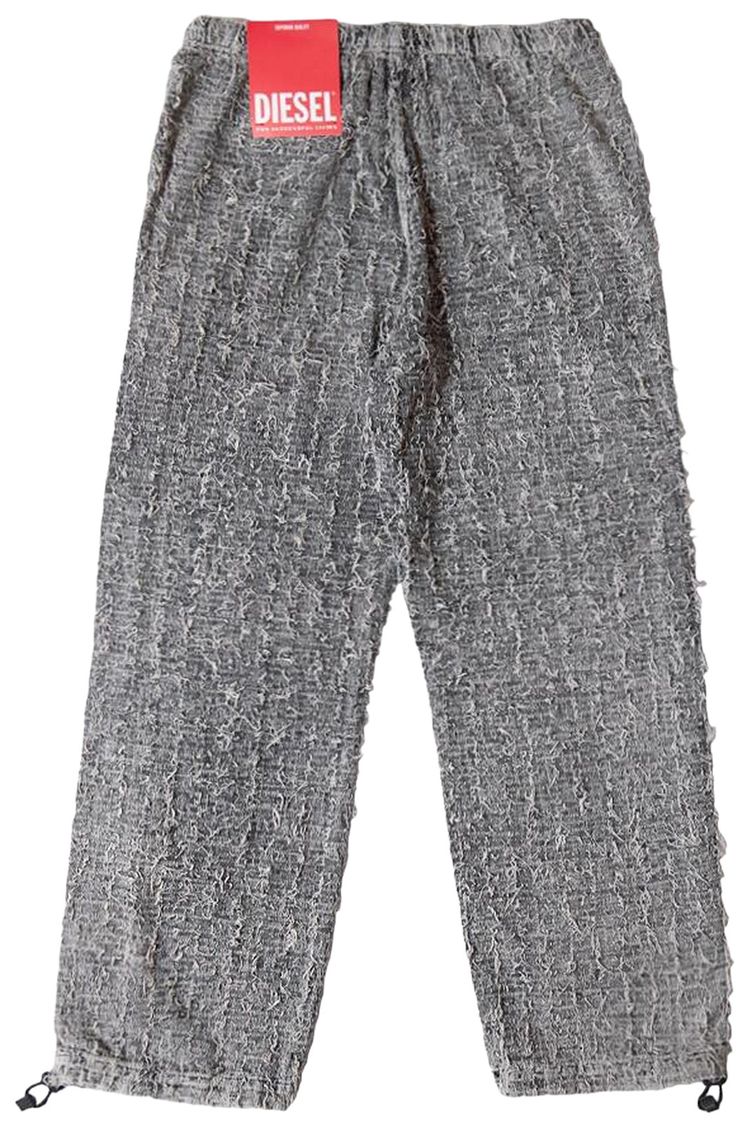 Diesel Distressed Loose Jeans Grey