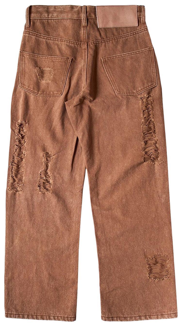 Glass Cypress Pearled Denim Brown