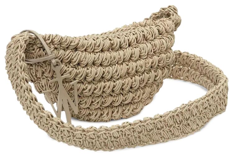 JW Anderson Popcorn Sling Bag Grey