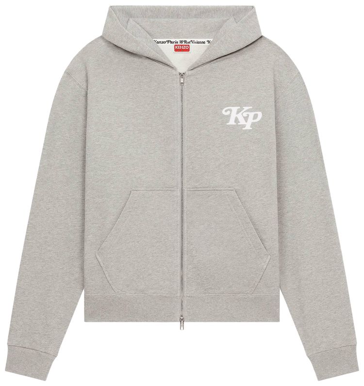Kenzo x Verdy Full Zip Hoodie Grey