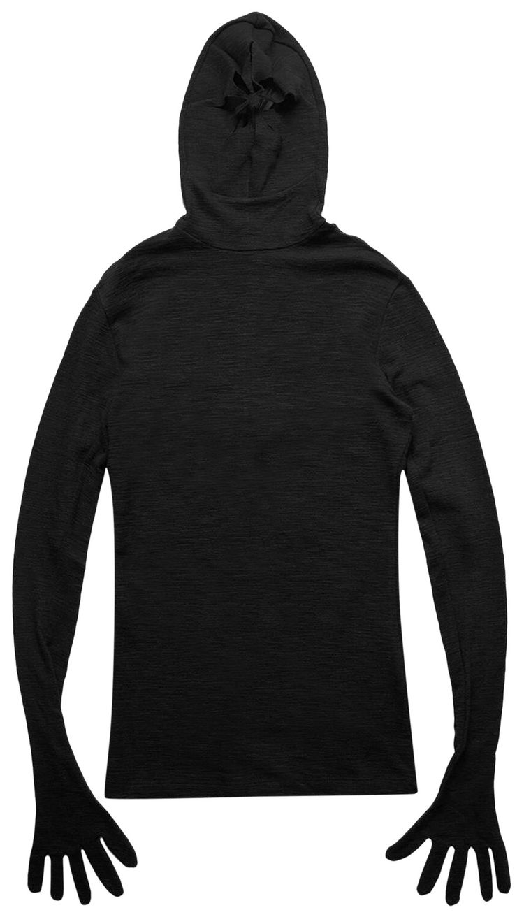 KUSIKOHC Mask Tight Light Long Sleeve T Shirt Black