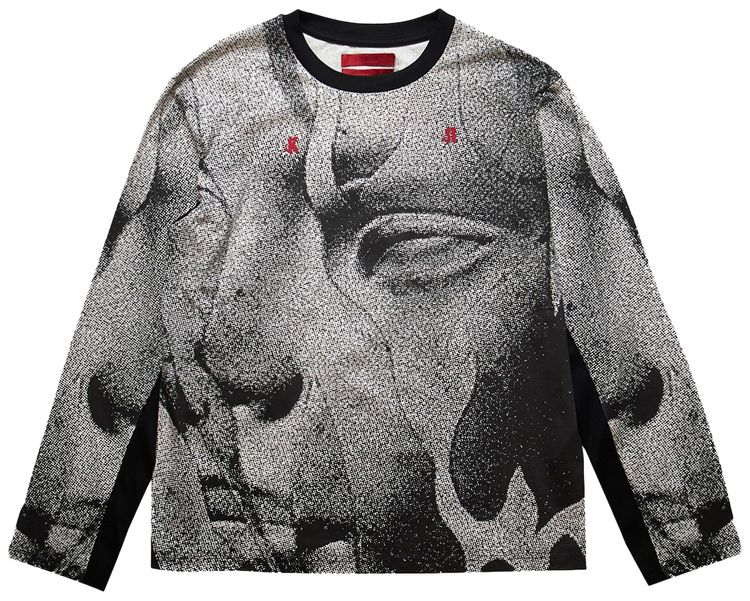 KUSIKOHC Printed Long Sleeve Grey