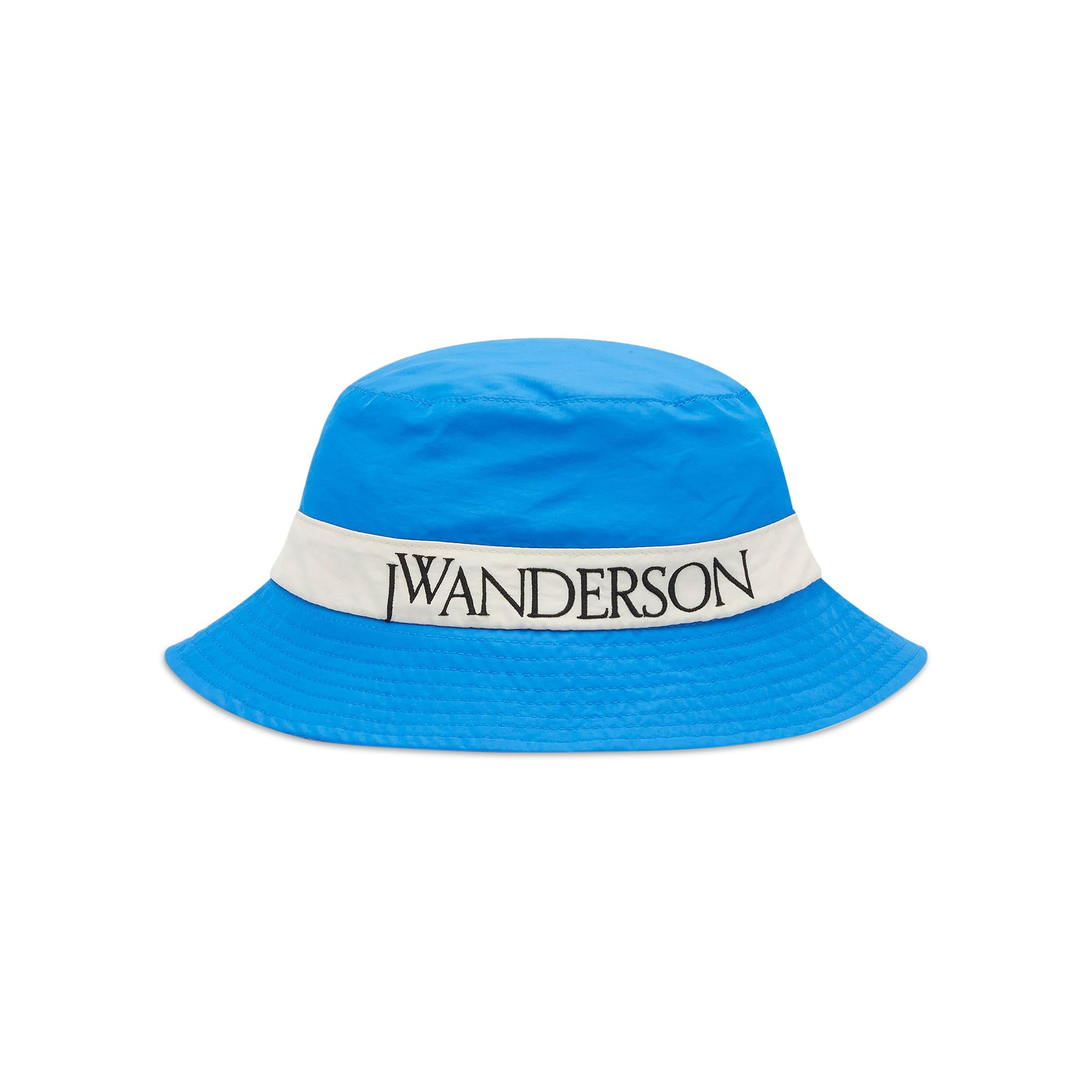 Buy JW Anderson Logo Bucket Hat 'Blue' - AC0347 FA0214 856