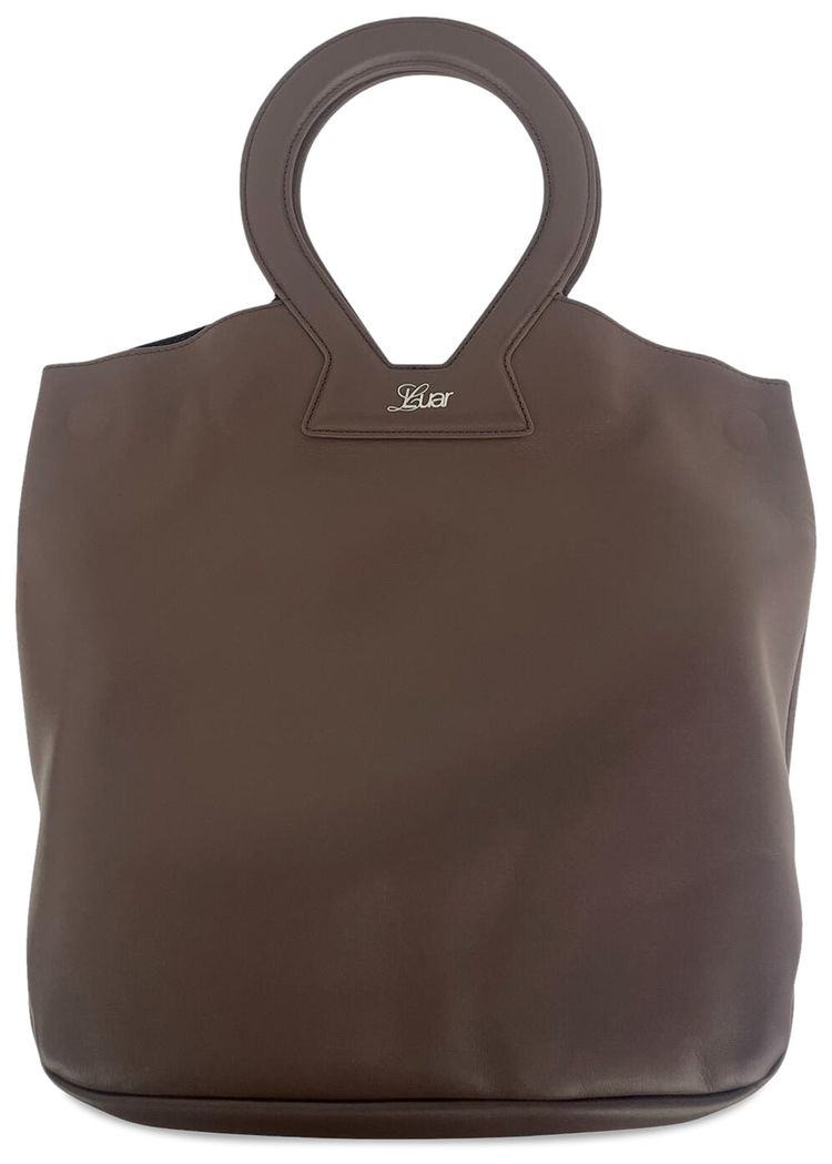 Luar Smooth Brooke Tote Bag Brown
