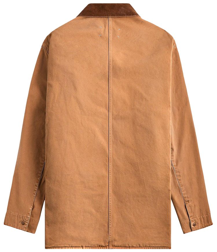 Maison Margiela Canvas Multipocket Long Jacket Beige