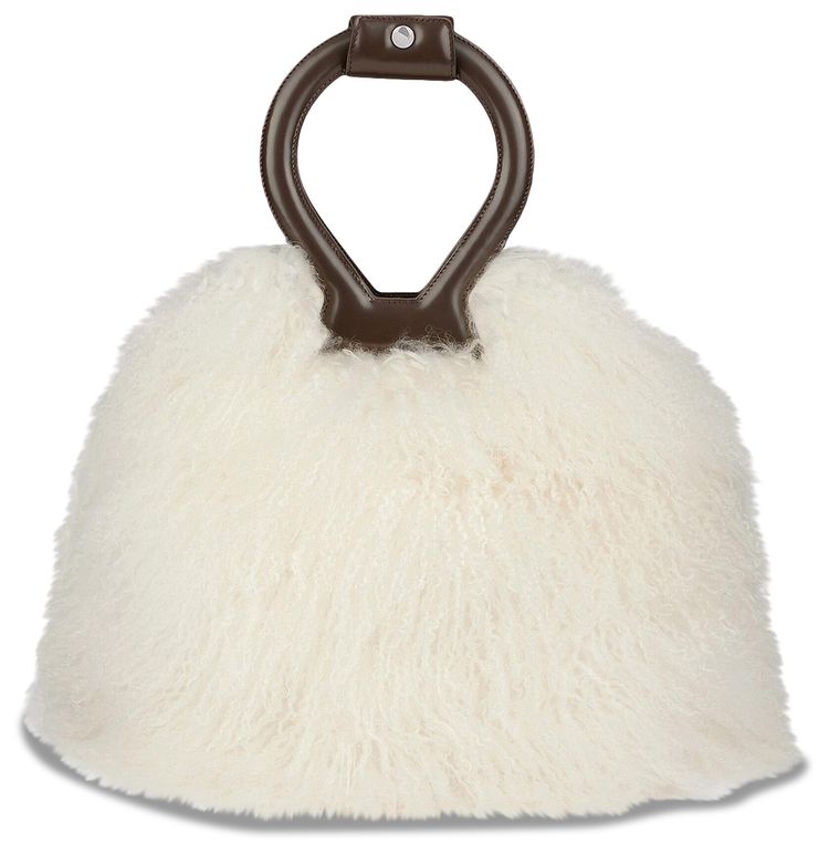 Luar x Moose Knuckles Mongolian Brooke Bag Ivory