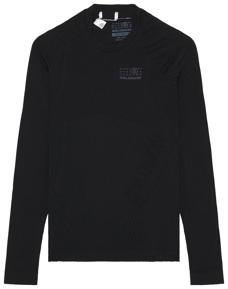MM6 Maison Margiela x Salomon Technical Long Sleeve Top Black