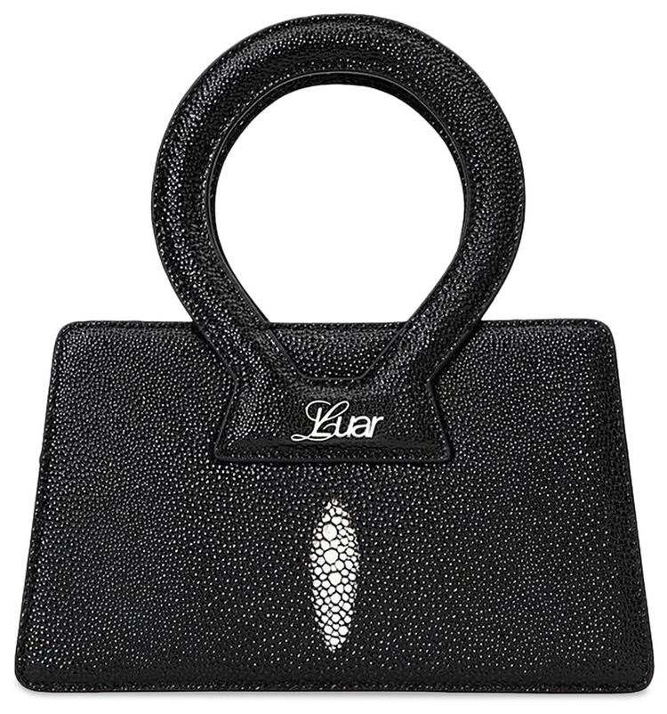 Luar Small Ana Bag Black Stingray