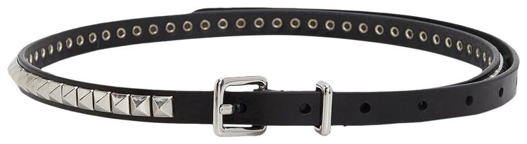 MM6 Maison Margiela Mini Stud Belt Black