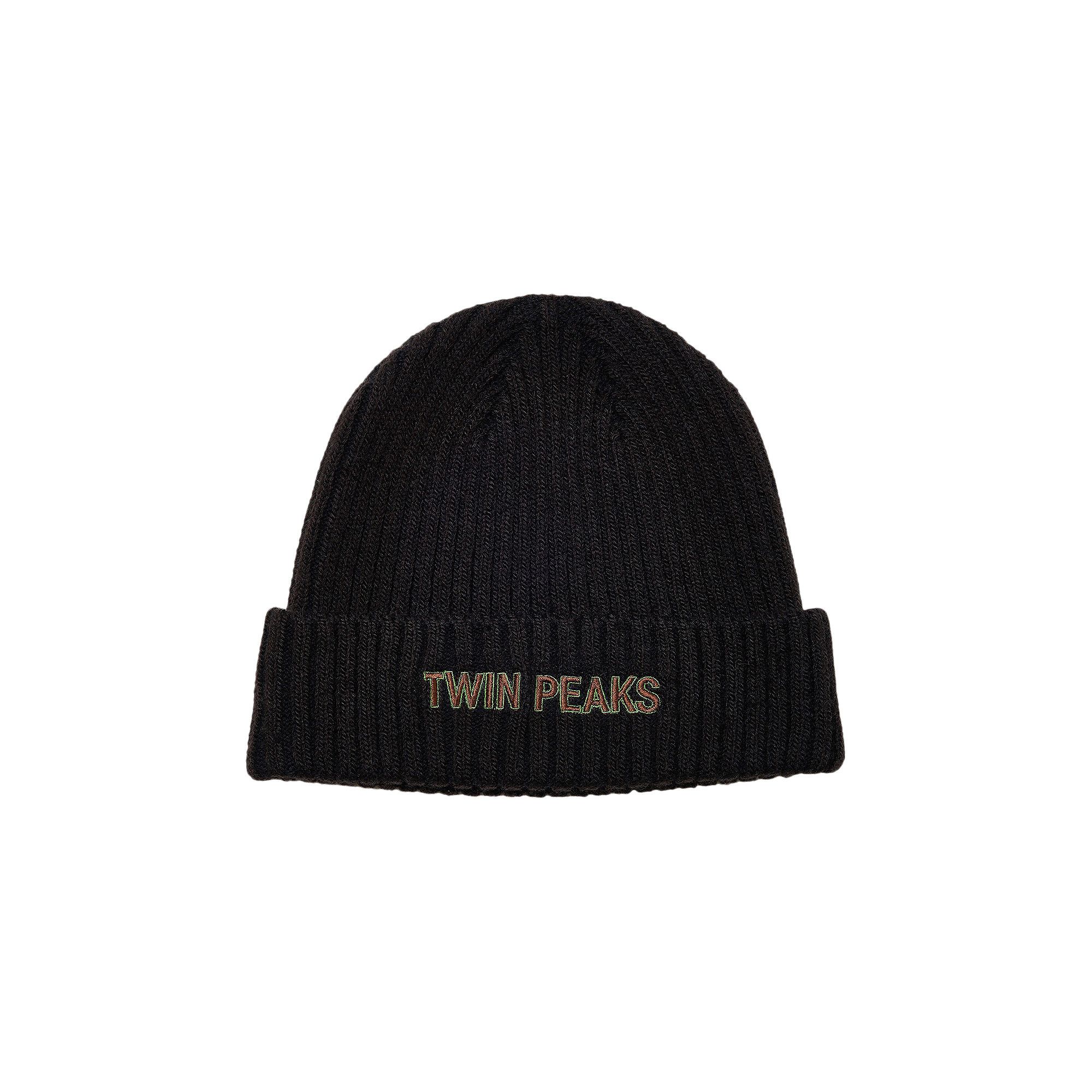 Buy Undercover Twin Peaks Beanie 'Black' - UC2D4H021 BLAC | GOAT