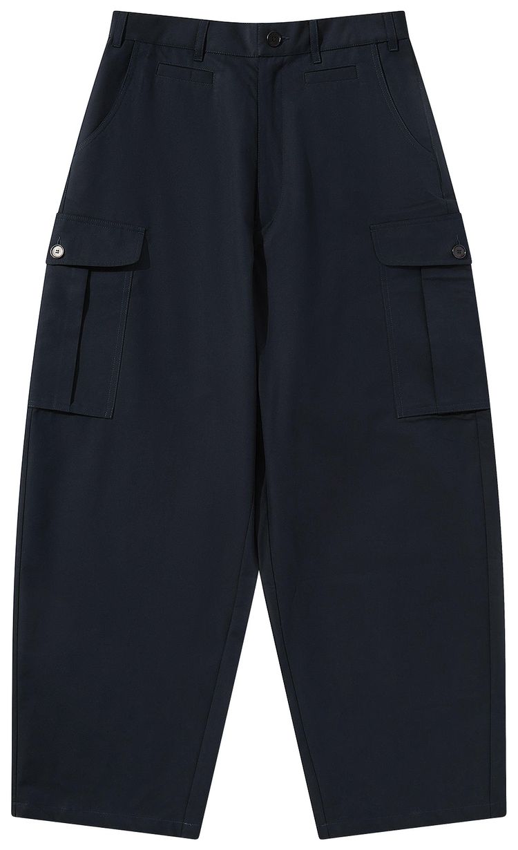 Sky High Farm Workwear Perennial Logo Cargo Pants Navy