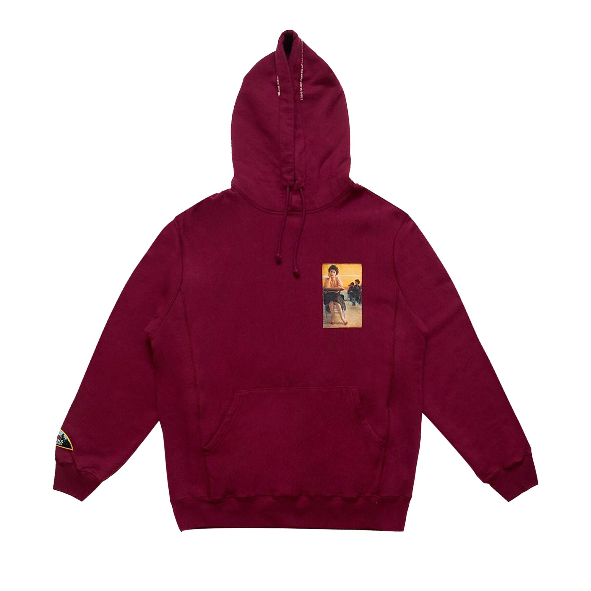 Buy Undercover Twin Peaks Hoodie 'Bordeaux' - UC2D48012 BORD | GOAT