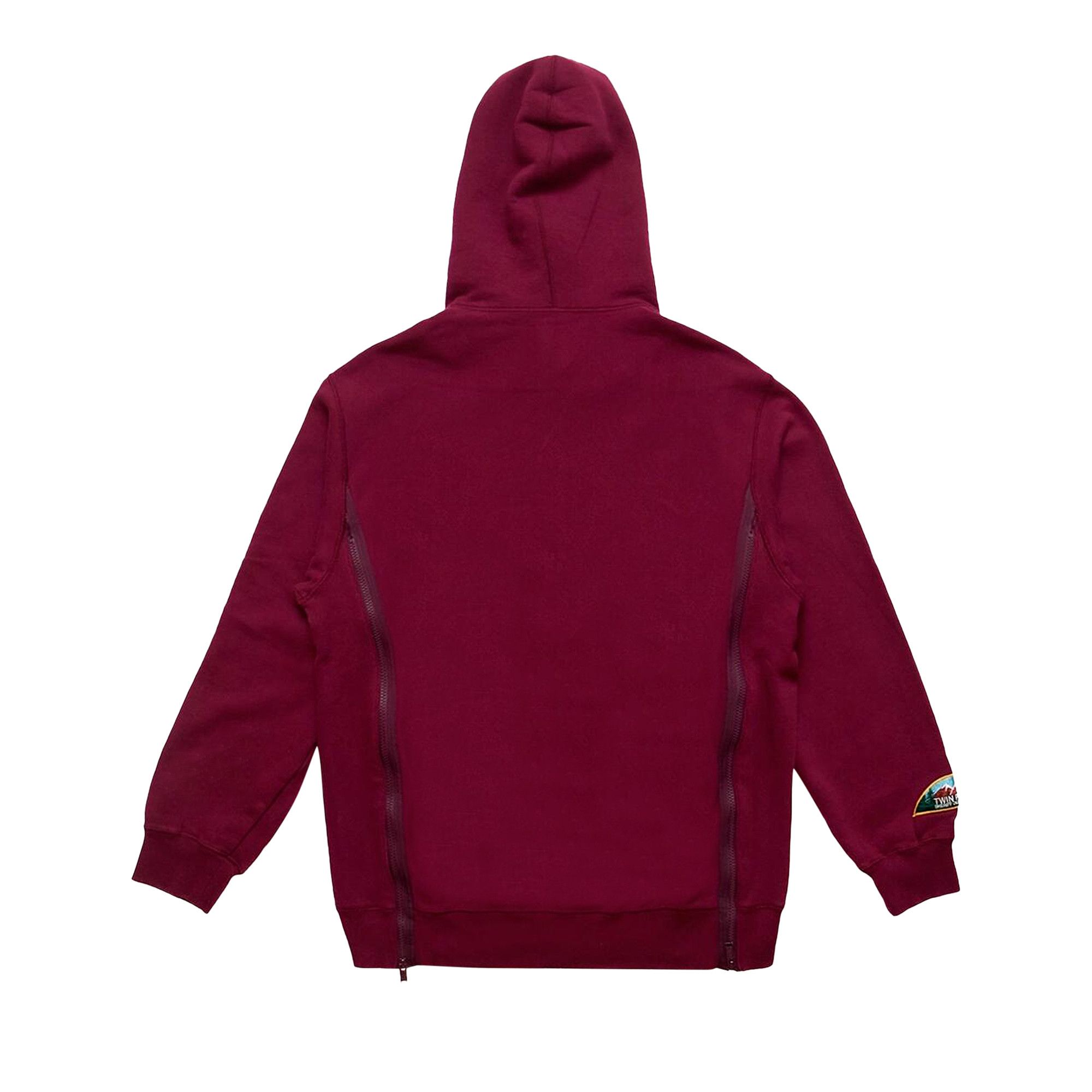 Buy Undercover Twin Peaks Hoodie 'Bordeaux' - UC2D48012 BORD | GOAT