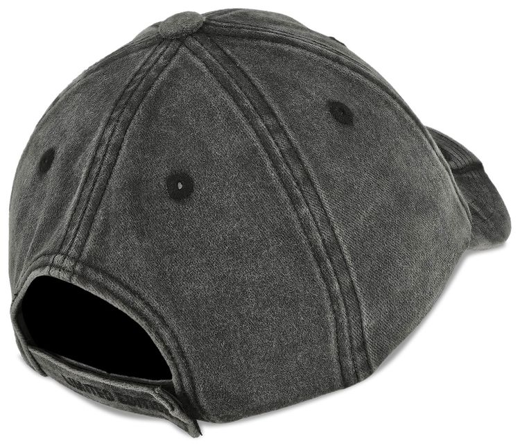 Vetements Blackout Flame Logo Cap Black