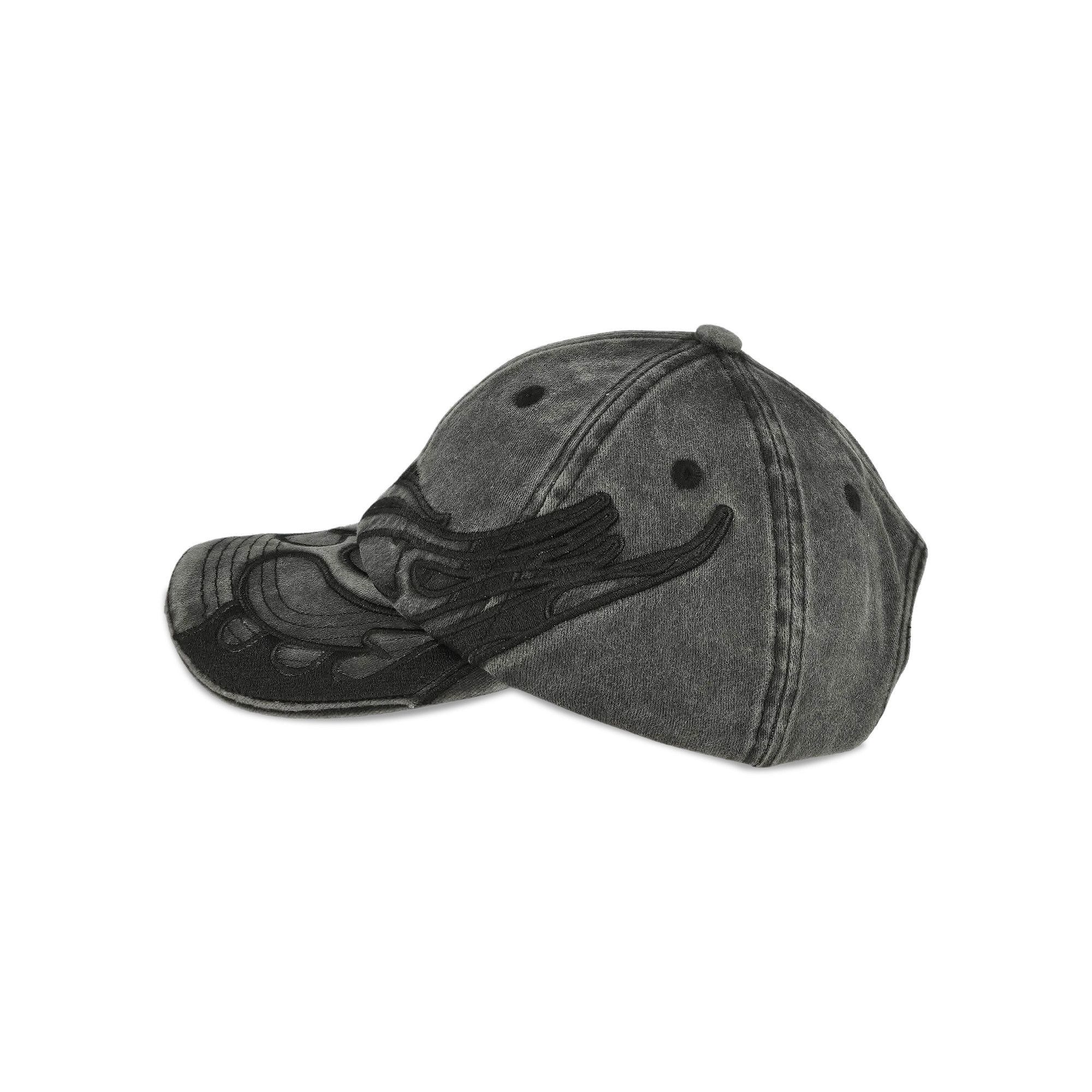 Buy Vetements Blackout Flame Logo Cap 'Black' - UA65CA190B BLAC | GOAT