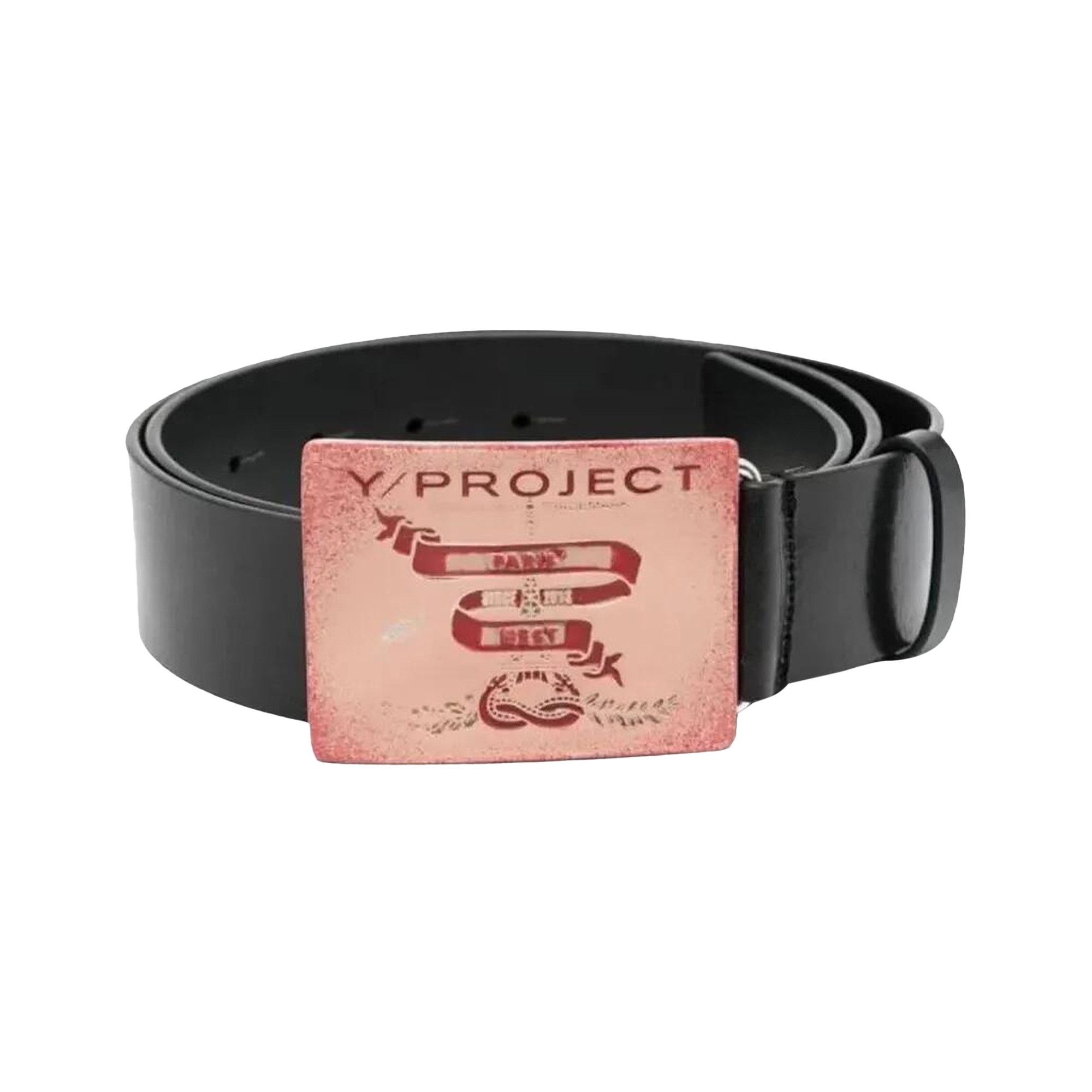 Buy Y/Project Paris Best Buckle Belt 'Black' - 621BE005 S10 BLAC