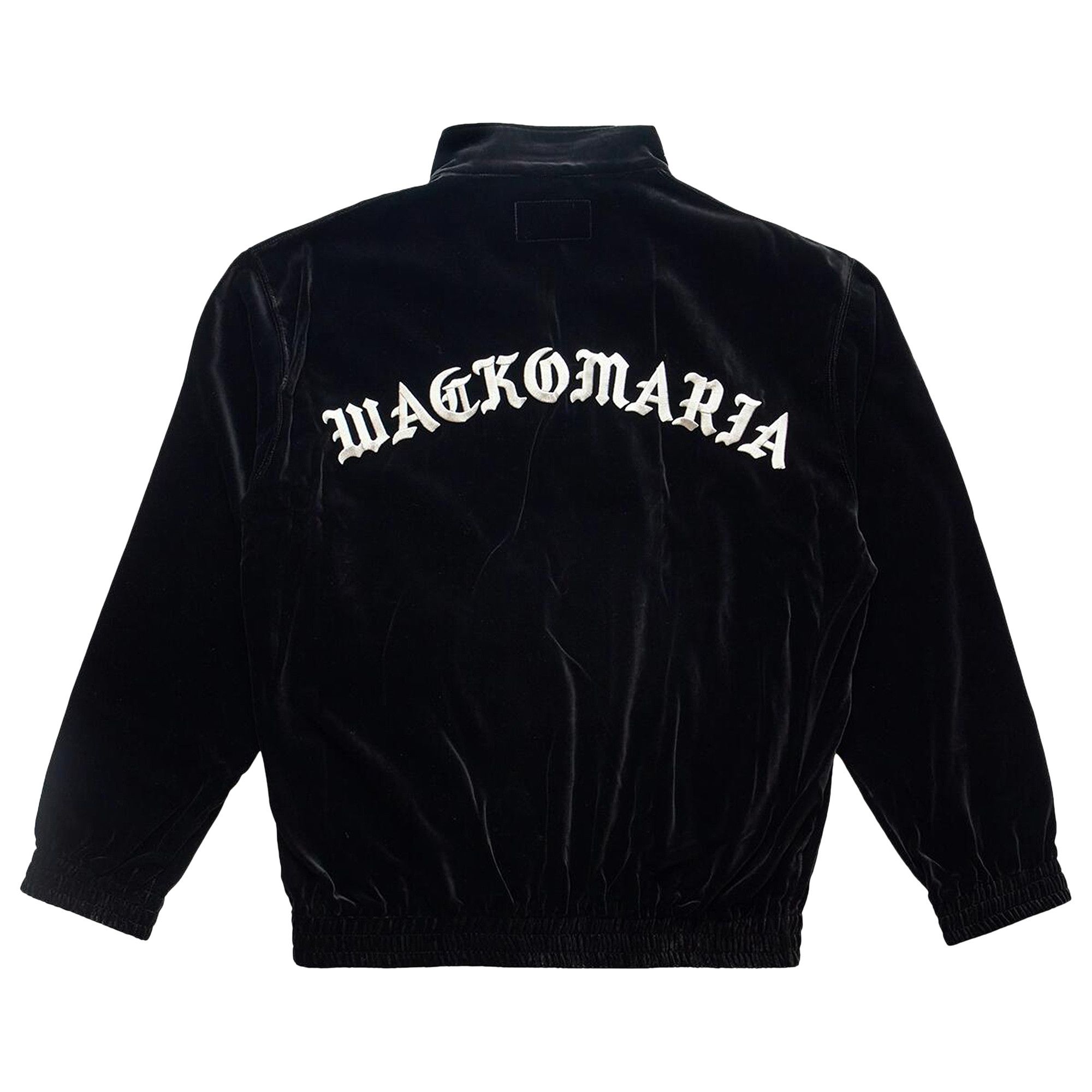 Buy Wacko Maria Velvet Track Jacket (Type-2) 'Black' - 24FW EWMO