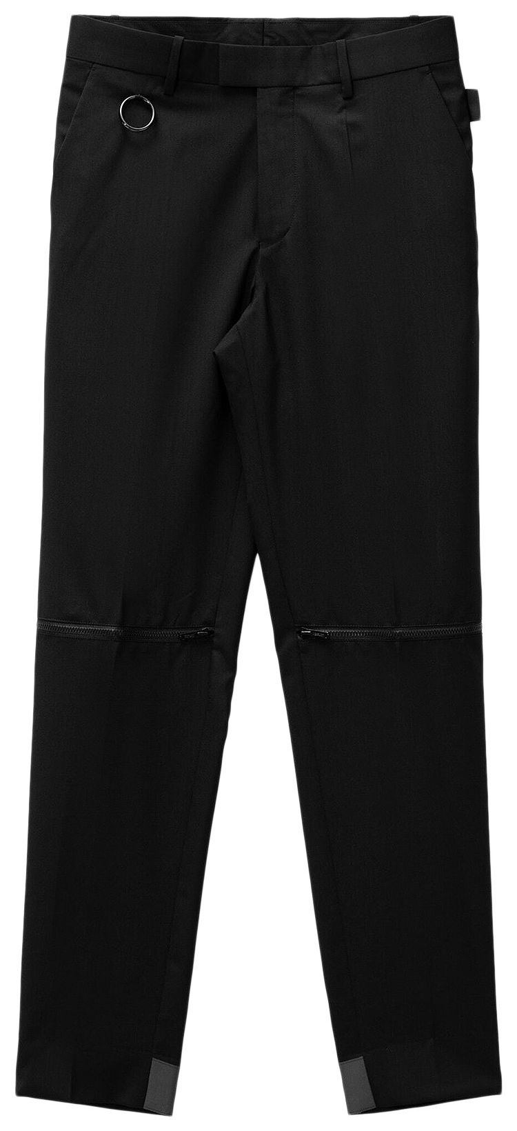 Undercover Ring Detail Cropped Pants Black