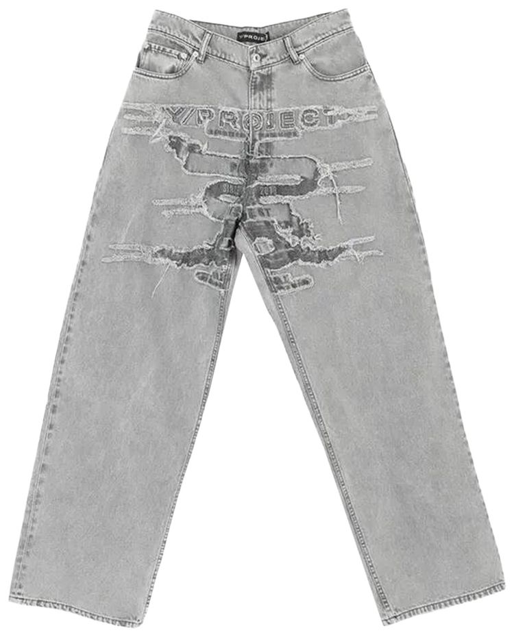 YProject Paris Best Patch Jeans Grey