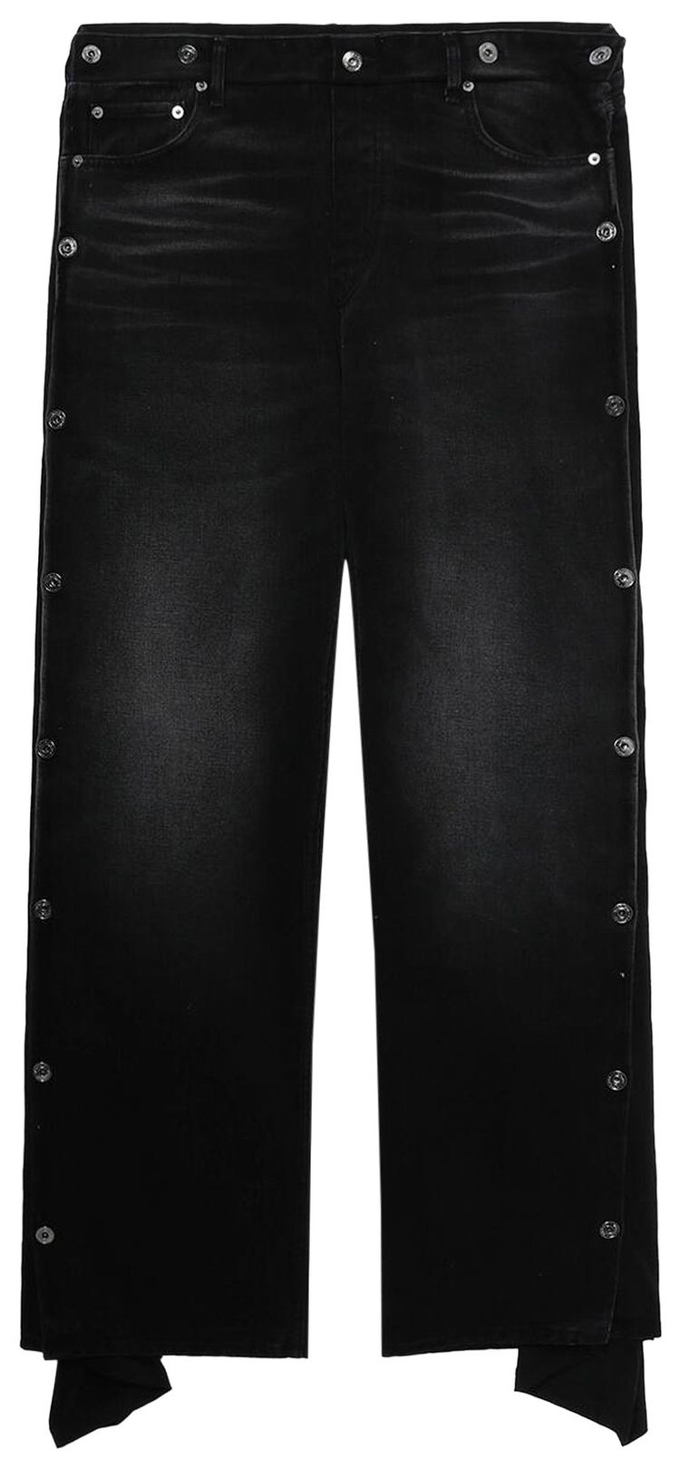 YProject Collapsed Waist Jeans Black