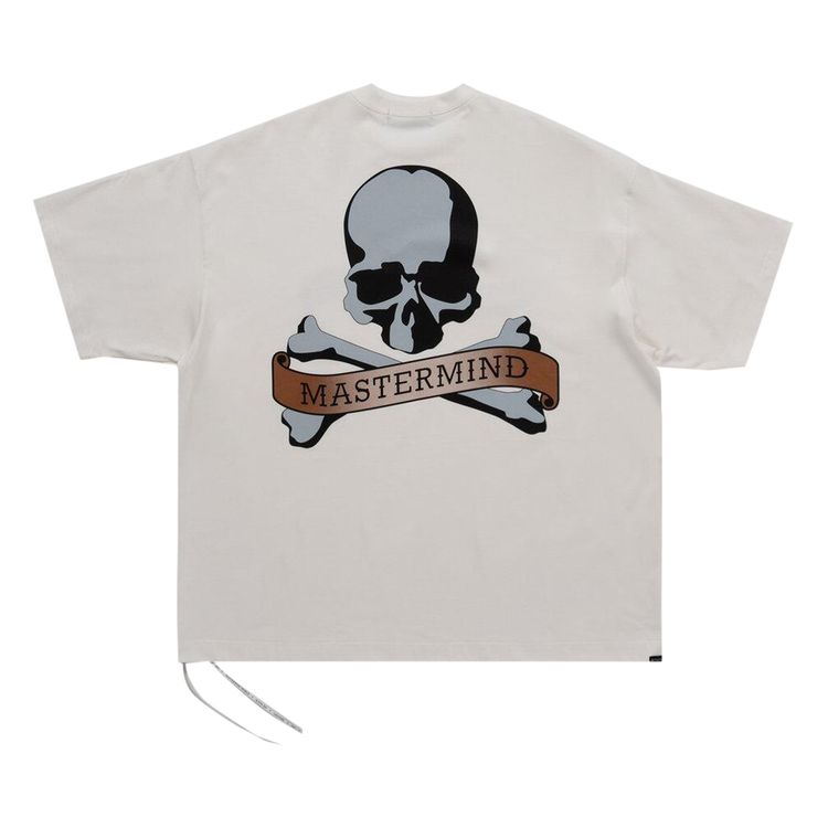 Mastermind World Skull Tattoo Tee White