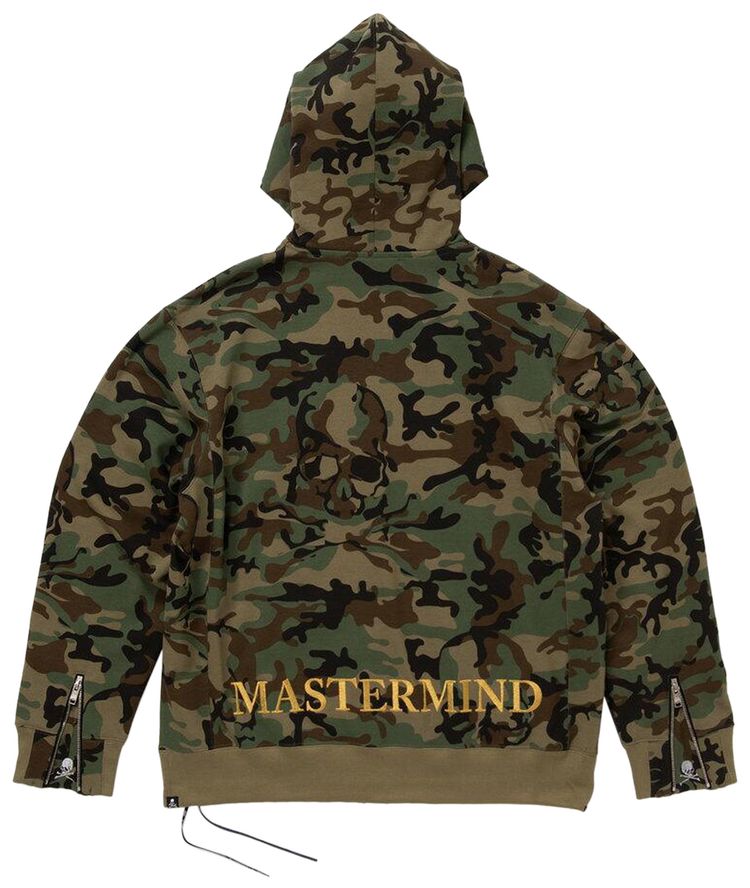 Mastermind World Camo Zip Up Hoodie Woodland