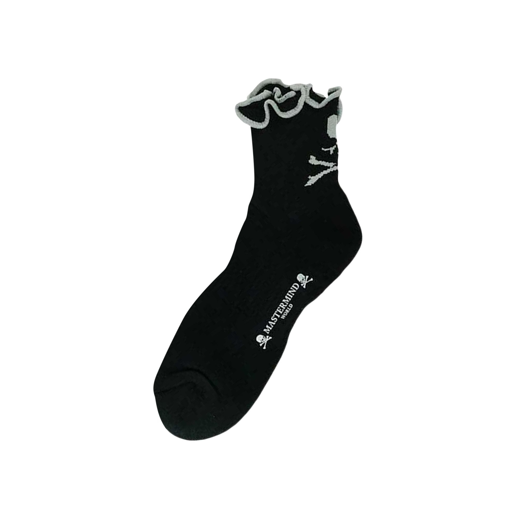 Buy Mastermind World Baggy Socks 'Black' - MW25S14 SO002 1 BLAC | GOAT